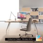 Bureau de direction d'angle Italien Haut de gamme - 1.80 à 2.40m - Dakar