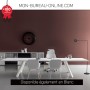 Bureau / Table de direction Italien Blanc