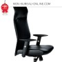 Fauteuil de bureau en cuir