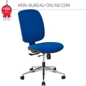 Siège de bureau bleu