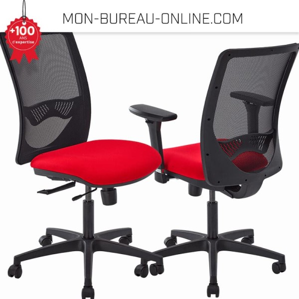 Chaise De Bureau Avec Repose-pieds Rétractable, Dossier Inclinable à