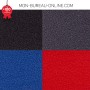 Siège de bureau anthracite, rouge, bleu, gris