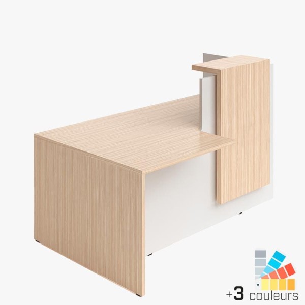 Comptoir d'accueil + PMR - Bois et Blanc