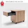 Caisson de bureau dossiers suspendus
