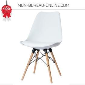 Lot de 2 chaises visiteurs