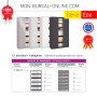 Armoire H 198 pour dossiers suspendus