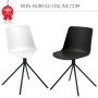 Lot de 2 chaises Design