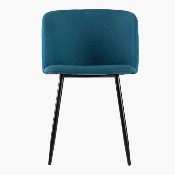 Fauteuil visiteur bleu