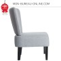 Fauteuil d'accueil vintage