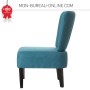 Fauteuil Vintage bleu pour accueil