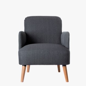 Fauteuil Design Scandinave Anthracite