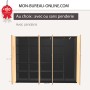 Armoire haute 4 portes + 1 colonne - H.187.1 x L.249.6 cm - Haut de gamme - Stratis