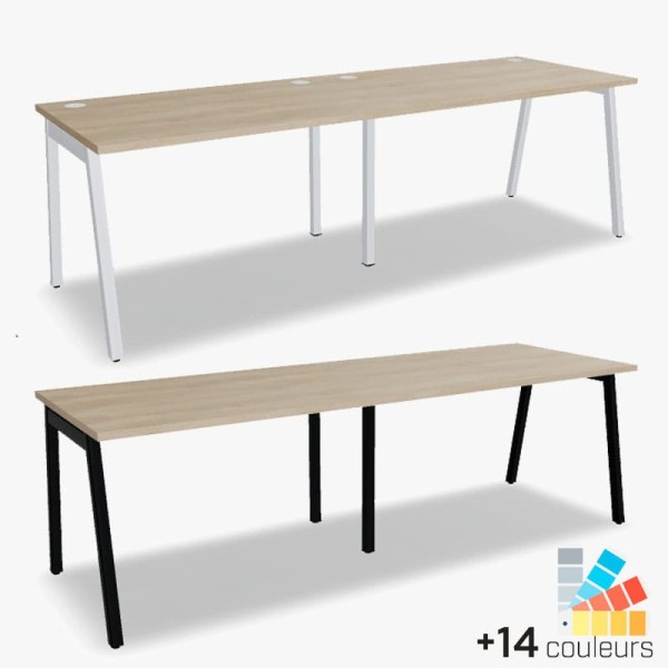 Bureau 2 personnes côte à côte