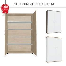 Armoire bureau bois pour dossiers suspendus