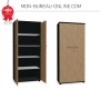 Armoire bois 80 cm pour dossiers suspendus