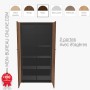 Armoire haute 2 portes avec ou sans penderie - 103.2 x 187.1 cm - Haut de gamme - Stratis