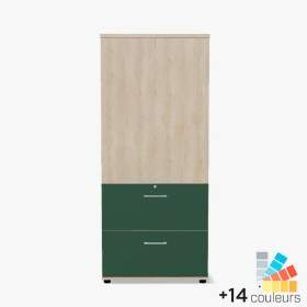 Armoire haute pour dossiers suspendus en mélaminé