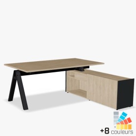 Bureau de direction avec meuble