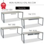 Bureau droit Design - 1m à 2m - Ogi Q