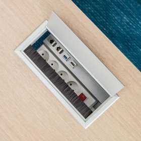 Médiabox 8 prises pour bureau et table - M04H