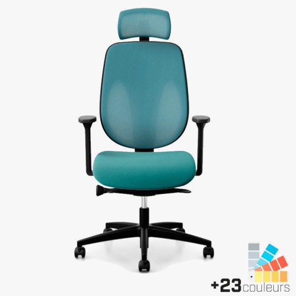 Siège de bureau ergonomique réglable