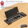 Médiabox 4 prises pour bureau - M06H