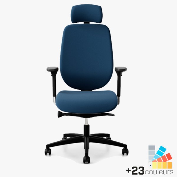 Fauteuil chaise siège de bureau pivotant réglable ergonomique avec