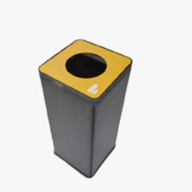 Poubelle de tri sélectif Jaune 50 Litres