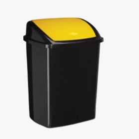 Poubelle de tri sélectif - Jaune 50 litres