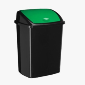 Poubelle de tri sélectif - Vert 50 litres