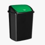 Poubelle de tri sélectif - Vert 50 litres