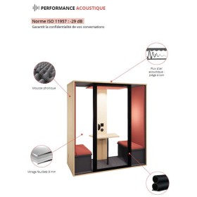 Cabine acoustique Buronomic