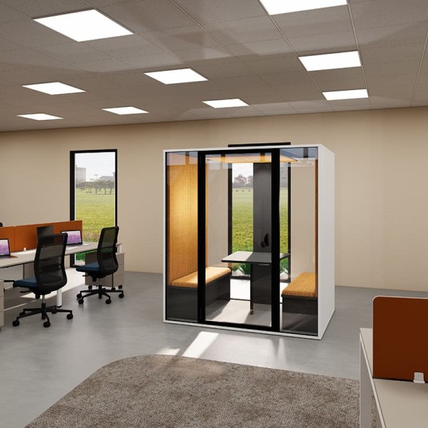 Cabine acoustique 4 personnes