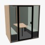 Cabine acoustique 6 personnes