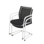 Fauteuil visiteur empilable - White