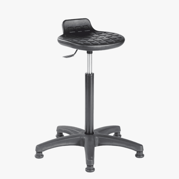Tabouret assis-debout Noir