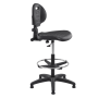 Tabouret de laboratoire Noir