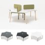 Bureau Open Space pour 3 personnes