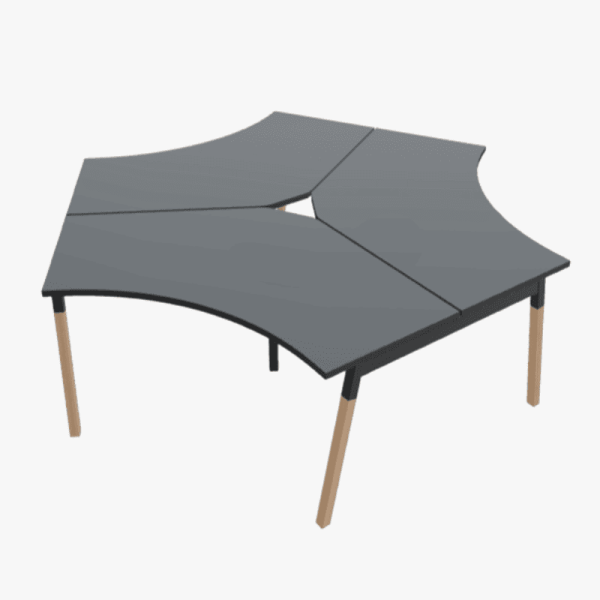 Bureau Open Space 3 personnes