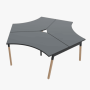 Bureau Open Space 3 personnes