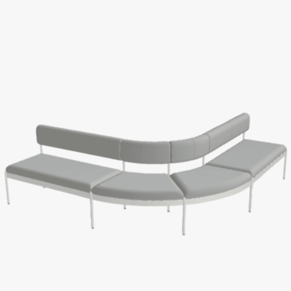 Banquette d'angle avec dossier