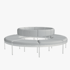Banquette d'accueil ronde