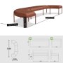 Banquette / banc d'accueil