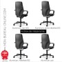 Siège de bureau Giroflex 64