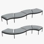 Banquette d'accueil