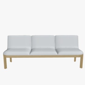 Banc d'accueil 3 personnes