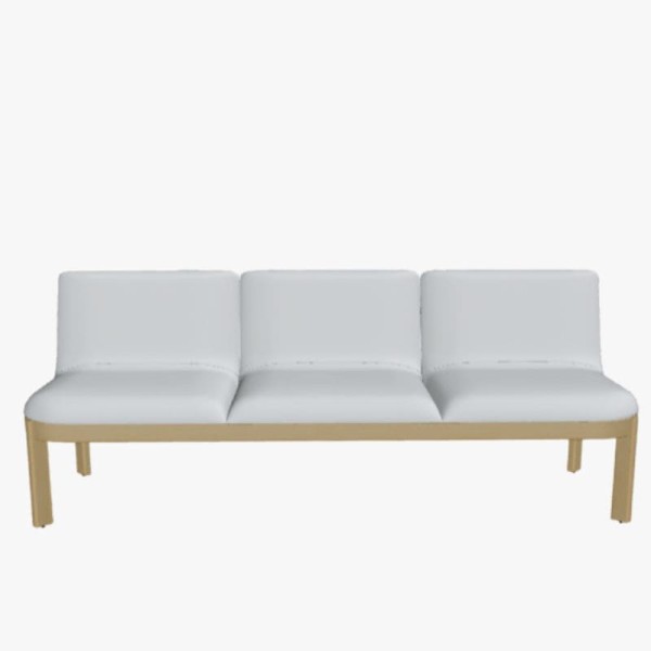 Banc d'accueil 3 personnes