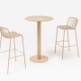 Table haute de café ronde Outdoor