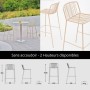Tabouret exterieur