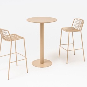 Tabouret haut exterieur